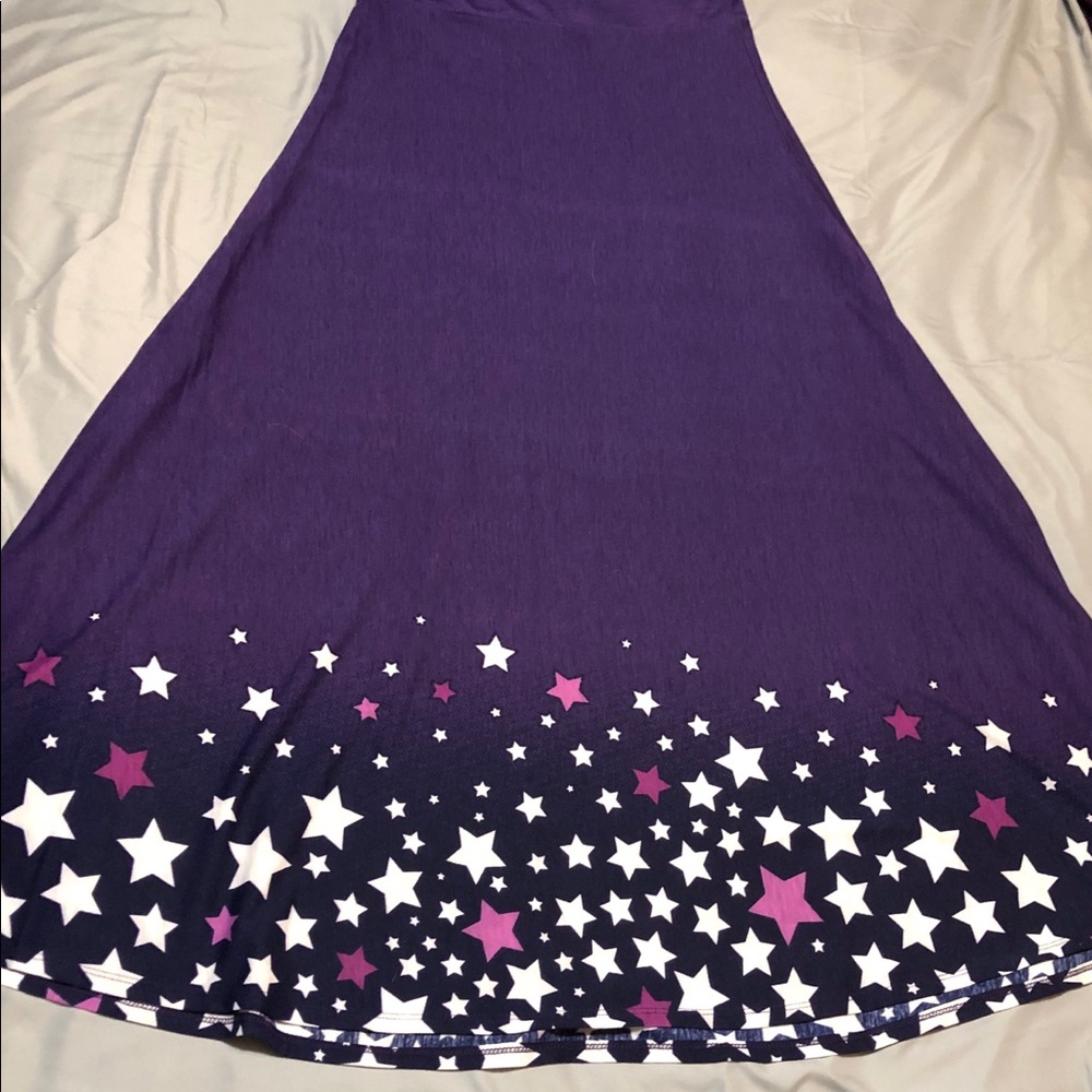 Dipped Medium Lularoe Maxi Skirt